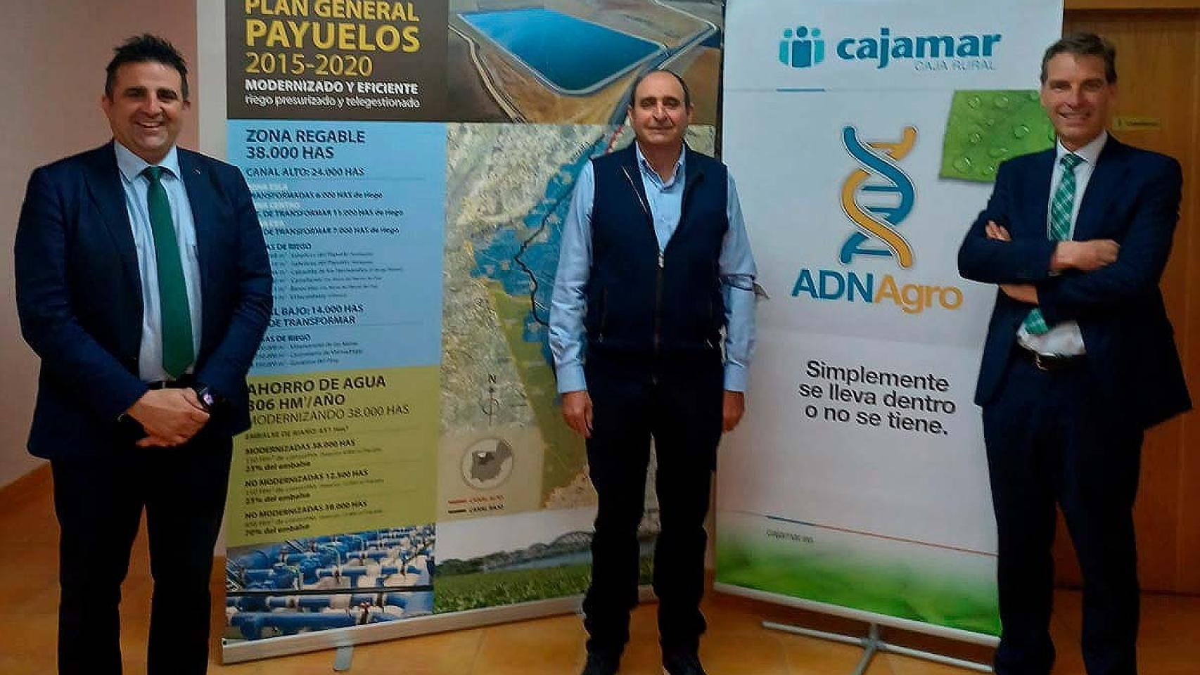 Cajamar y Los Payuelos promueven la modernización de los regadíos.
