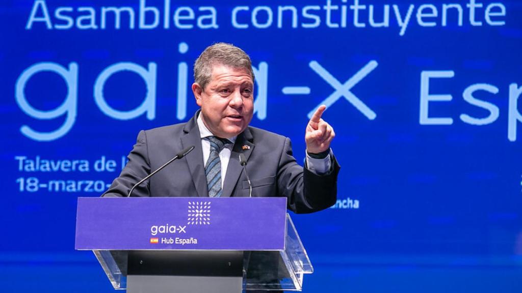 Emiliano García-Page este viernes en Talavera.