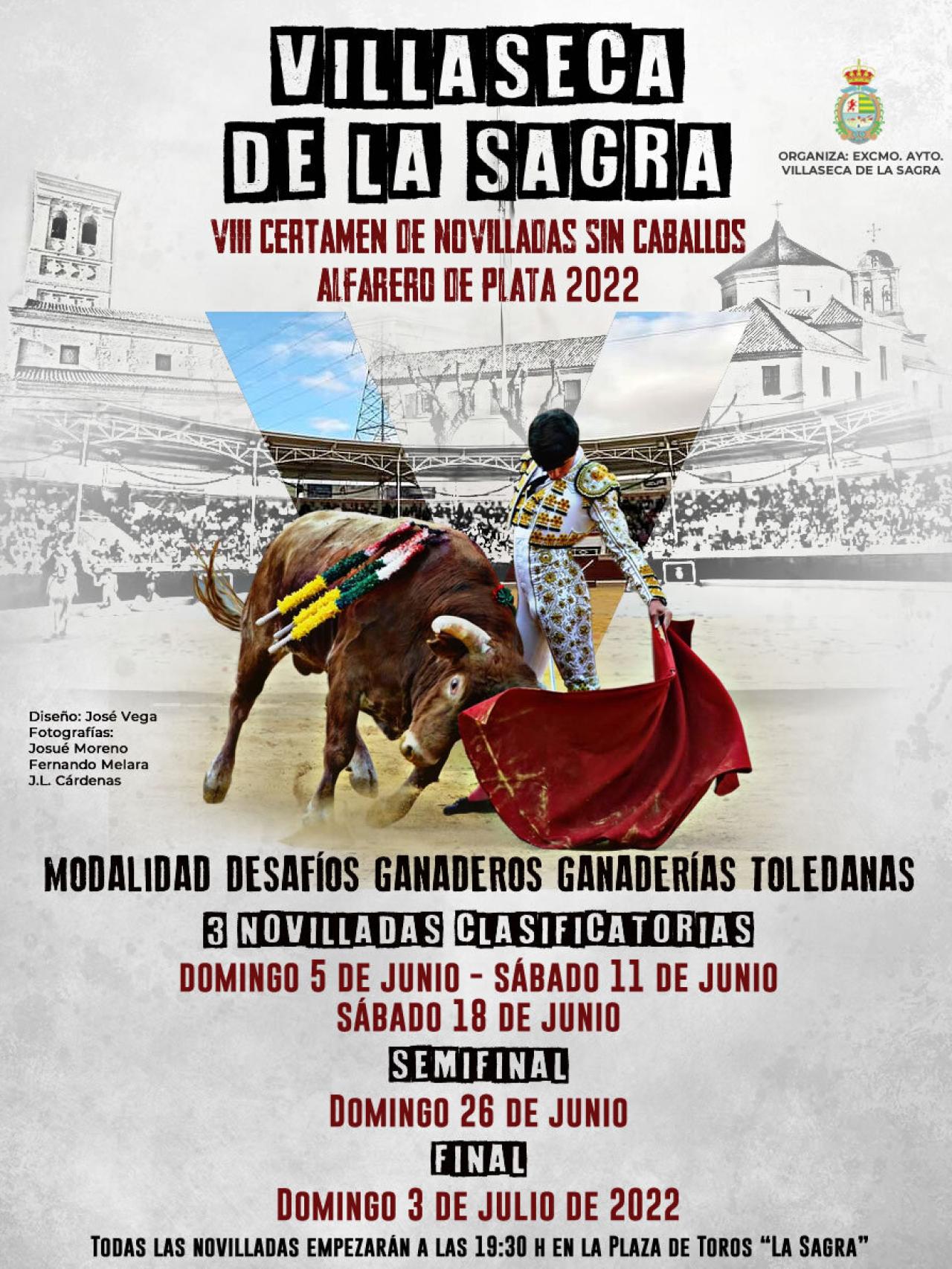 VIII Certamen de novilladas Alfarero de Plata 2022 Villaseca de la Sagra