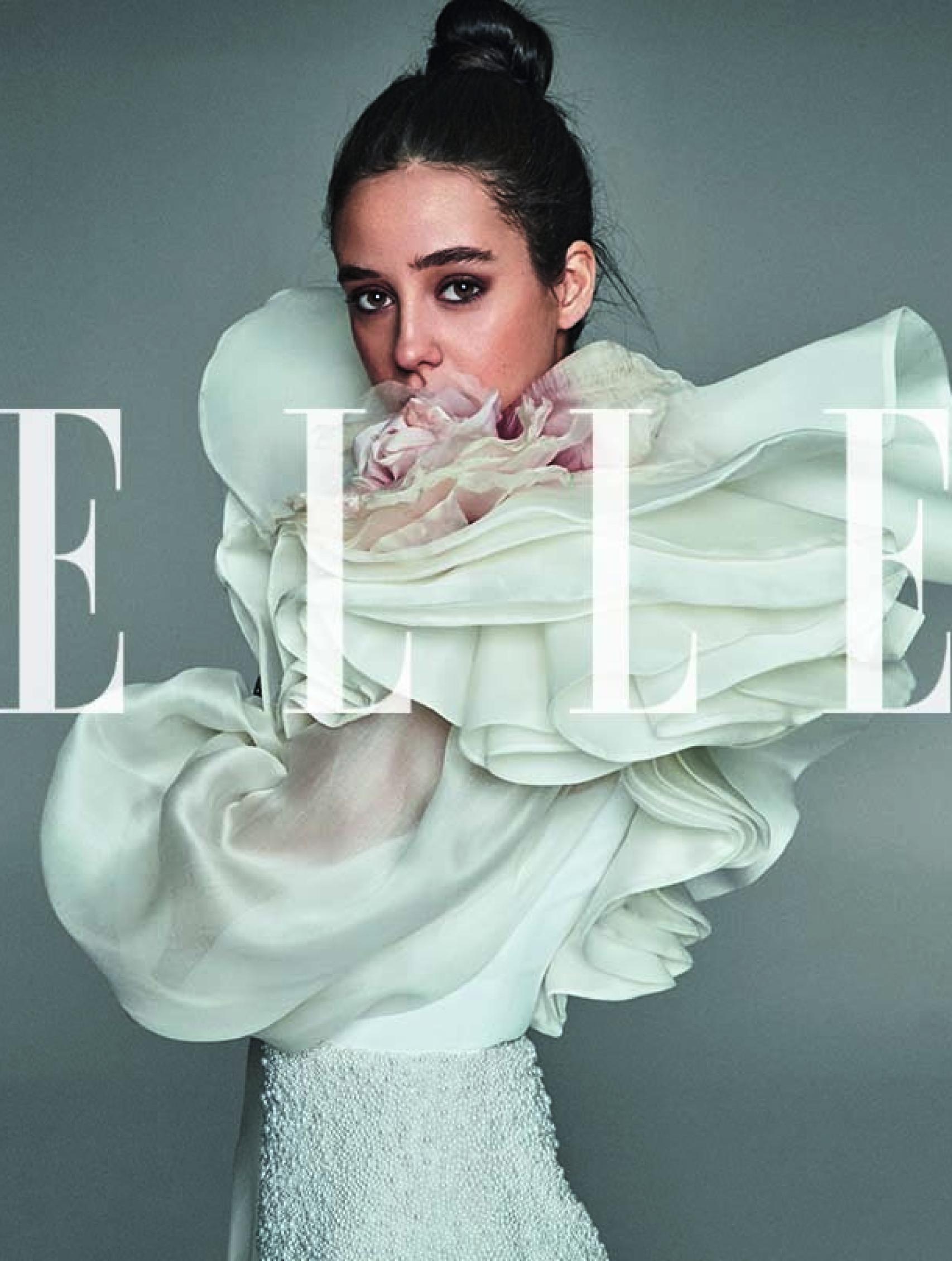 Una de las fotografías de Victoria para Elle.