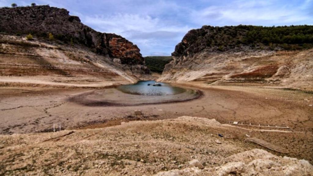 Embalse de Entrepeñas, en Castilla-La Mancha.