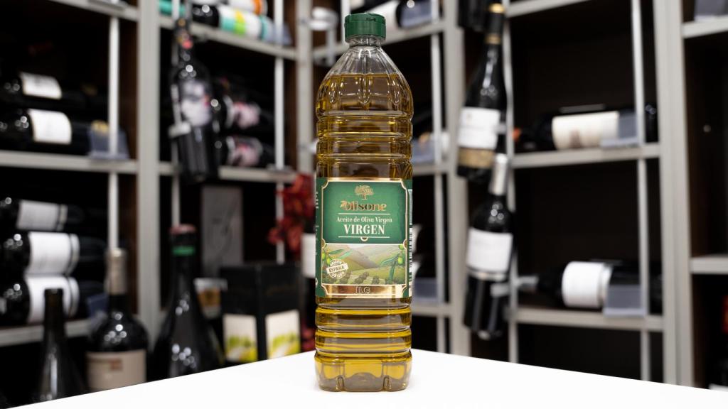 Aceite de oliva virgen de Lidl.
