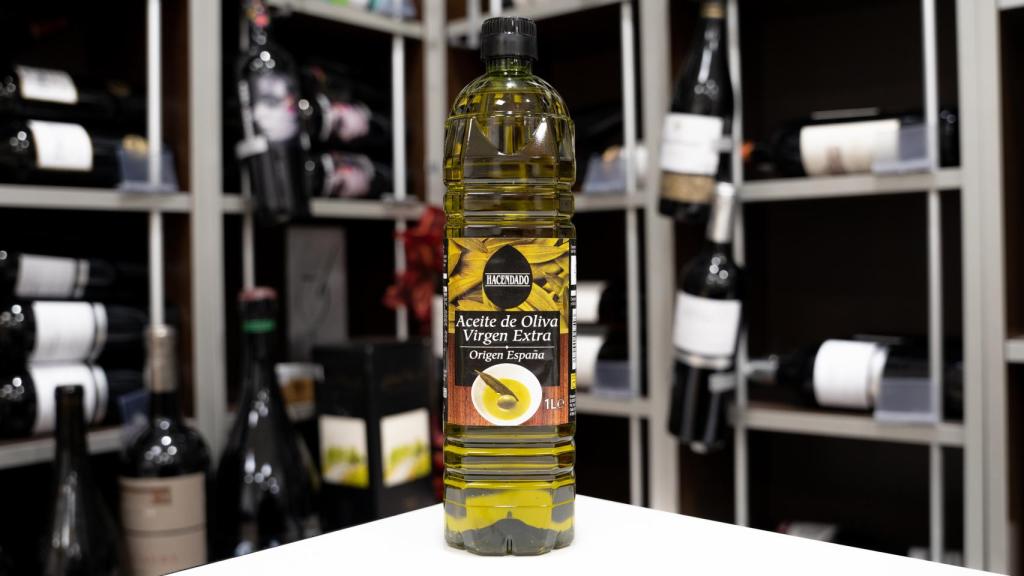 Aceite de oliva virgen extra de Mercadona.