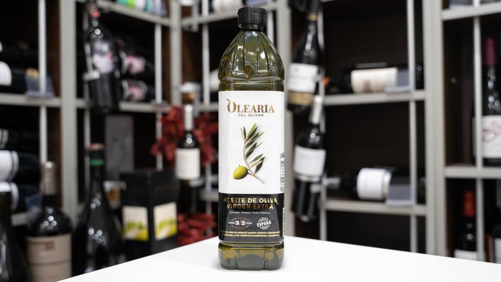 Aceite de oliva virgen extra de Aldi.