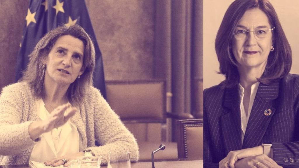Teresa Ribera y Cani Fernández
