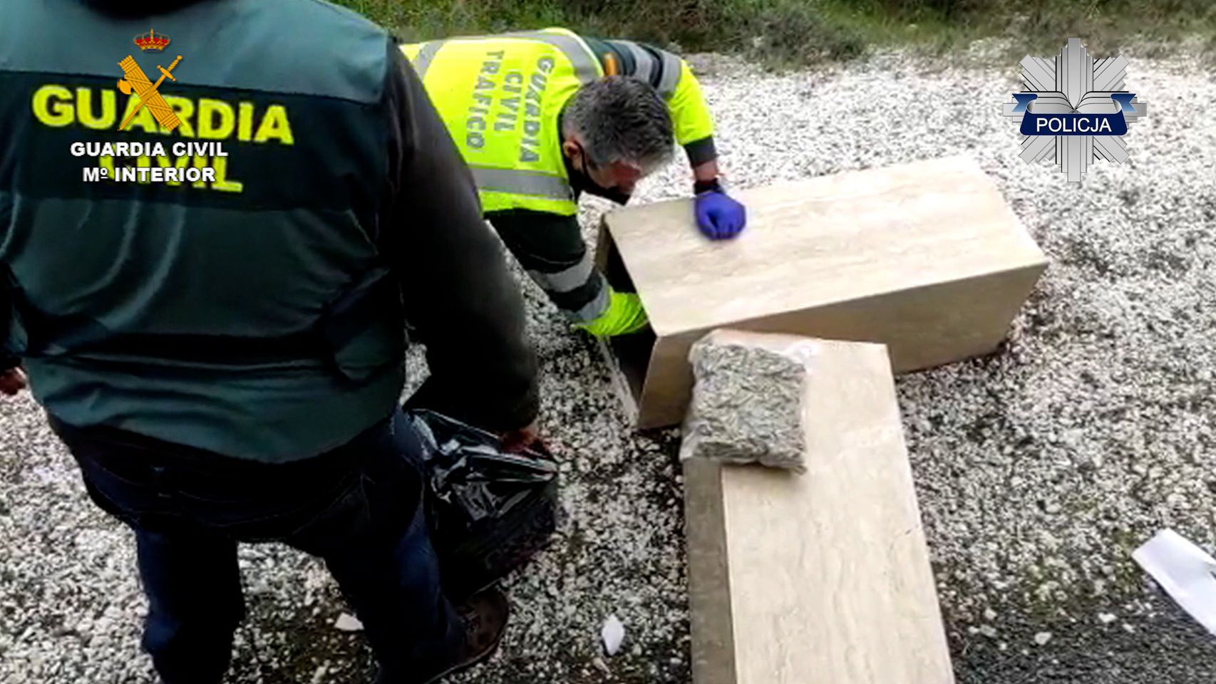 El operativo se ha incautado de 204 kilogramos de hachís y 65 de marihuana.