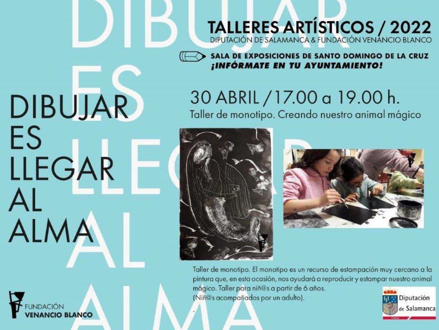 Cartel de los talleres de Ciudad Rodrigo