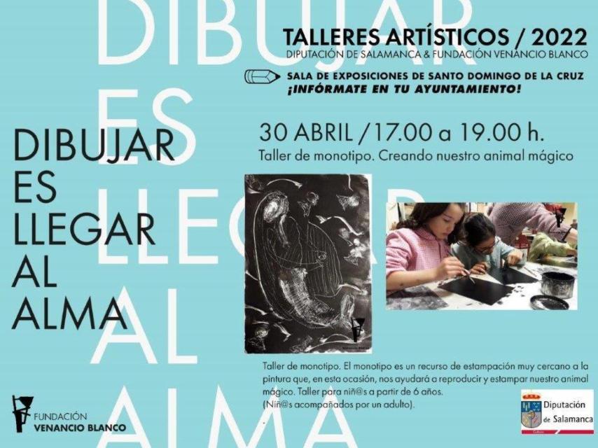 Cartel de los talleres de Ciudad Rodrigo