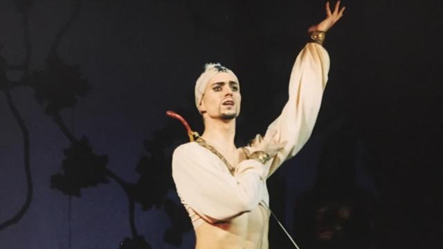 El bailarín Artem Datsishin, durante una de sus actuaciones.