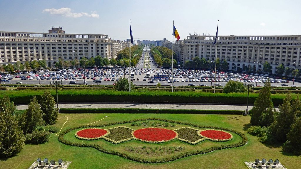Vista general de la ciudad de Bucarest, en Rumanía. Foto: Pixabay.