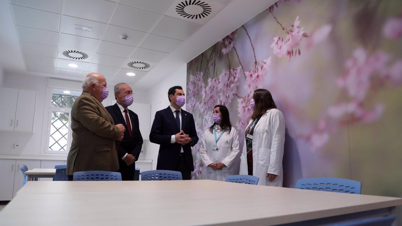 Una imagen de la inauguración de la Unidad completa de Trastornos de la Conducta Alimentaria.