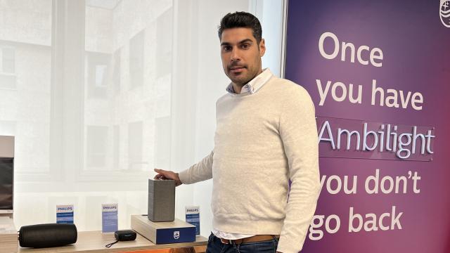 Pedro Pereira, product manager Philips Sound Iberia.