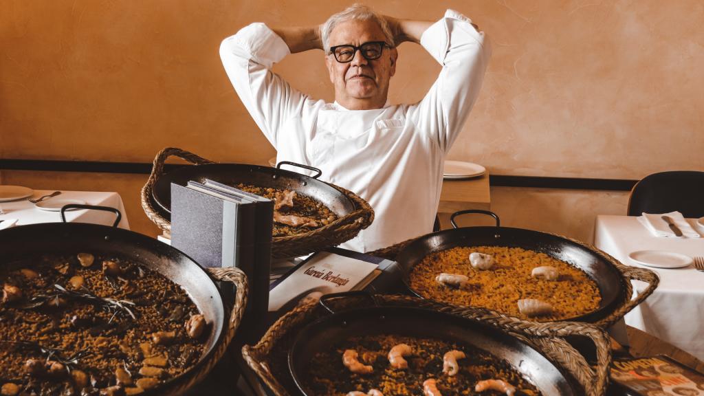 José Luis Berlanga en su restaurante, en una imagen de archivo.