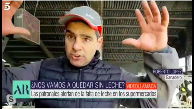 Roberto López en su intervención en 'El Programa de AR'.