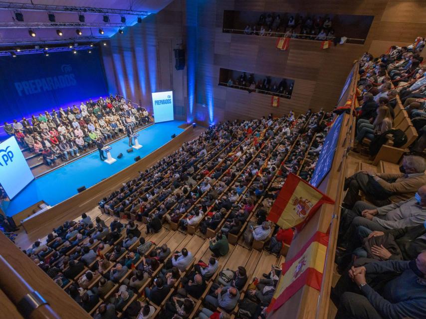 Panorámica del acto de este sábado en Valladolid.