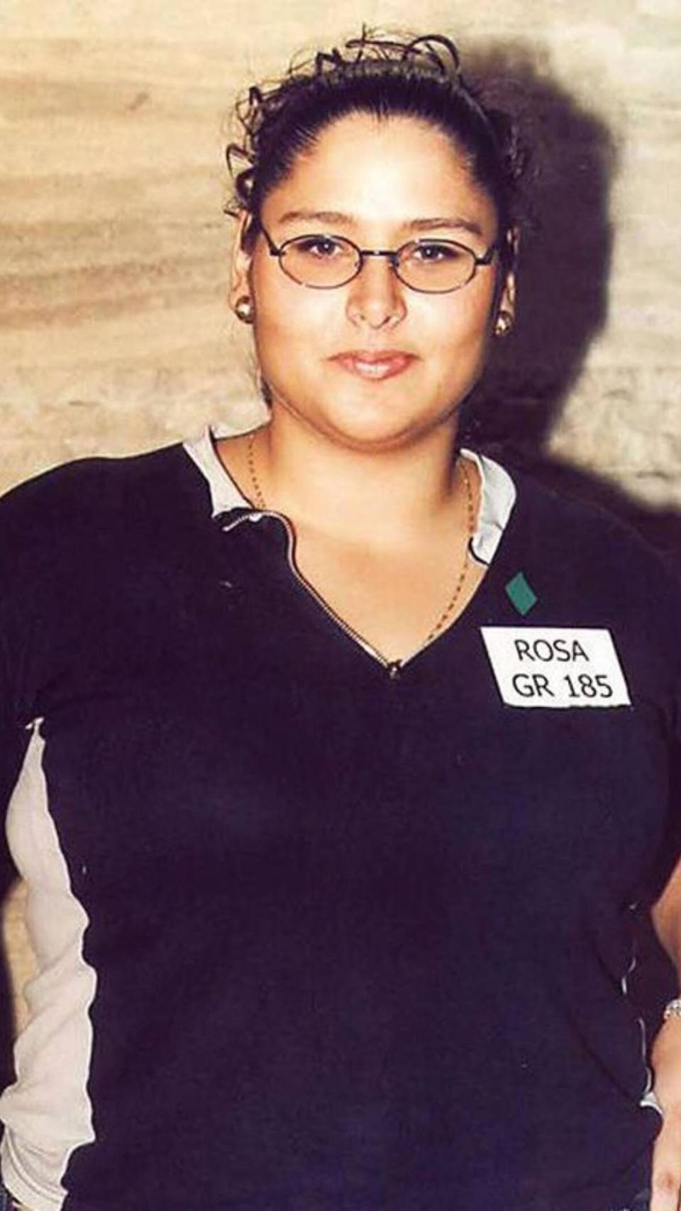 Rosa López durante su casting de 'OT1'.