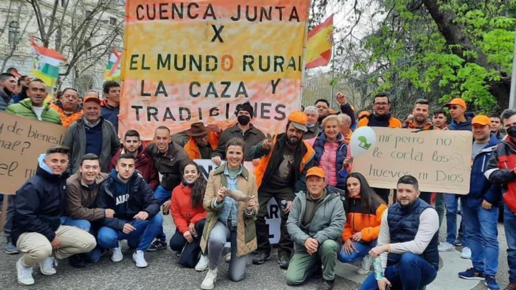 Las mujeres rurales de AFAMMER, presentes en la manifestación