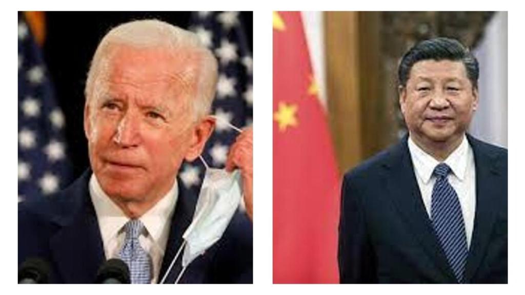 Joe Biden y Xi Jinping.