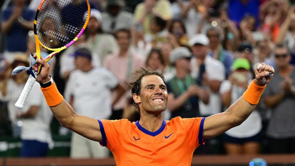 Rafa Nadal, en Indian Wells 2022