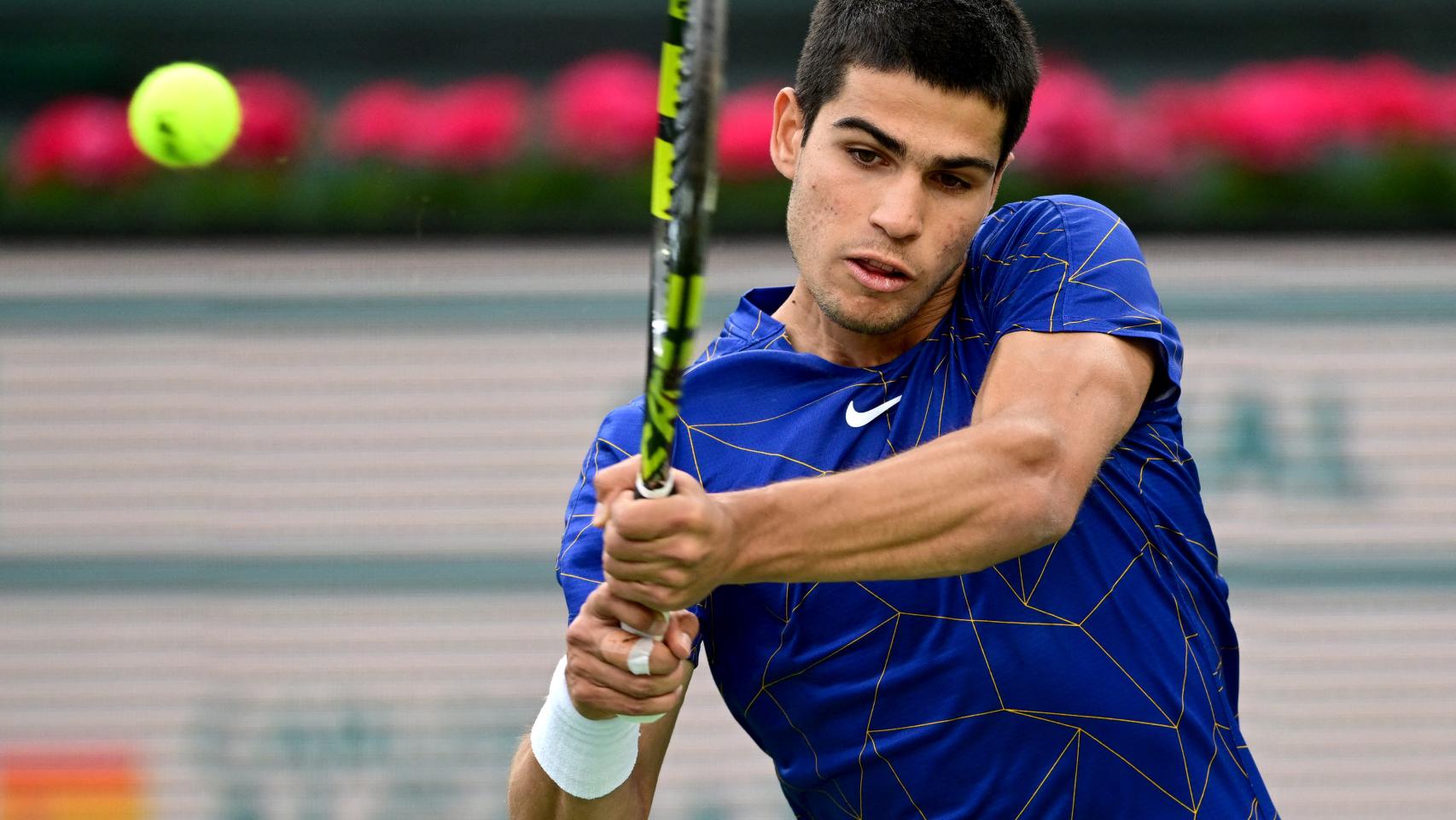Carlos Alcaraz, en Indian Wells 2022