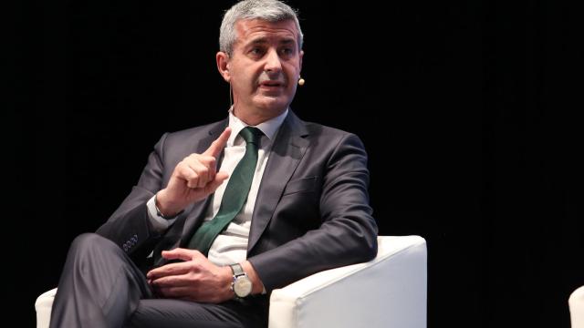 Álvaro Gutiérrez, presidente de la Diputación de Toledo, en el Foro Económico Español celebrado en febrero