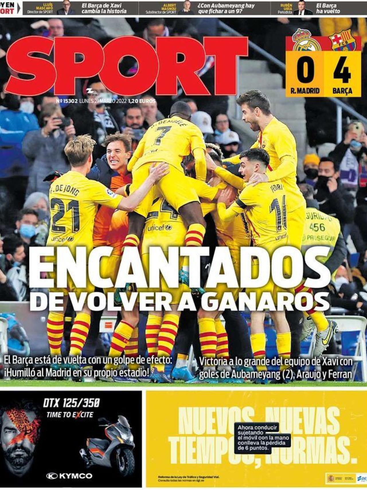 Portada SPORT