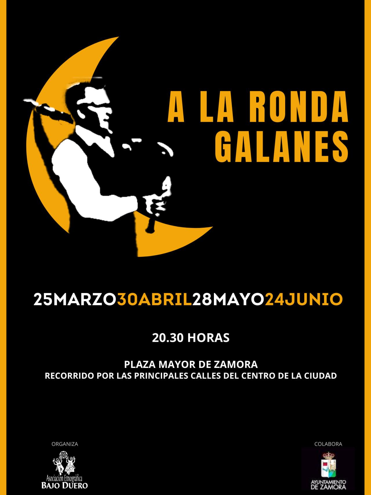 Cartel a la Ronda Galanes