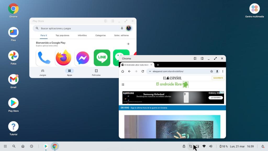 Ready For apps abiertas
