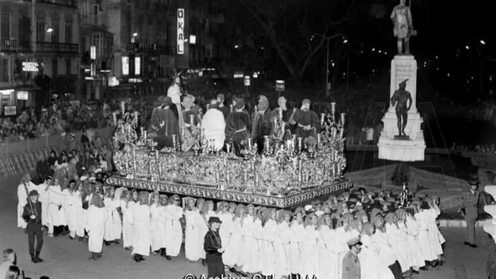 Imagen antigua de la Cena.