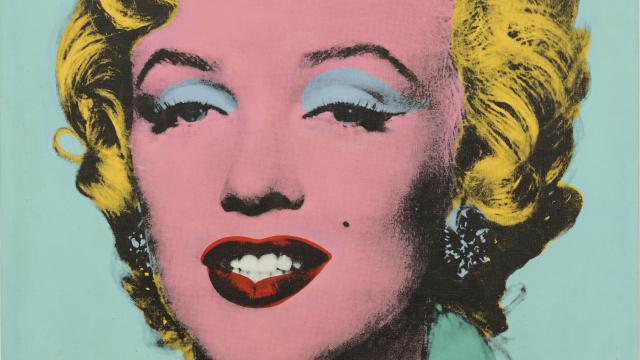 'Shot Sage Blue Marilyn', de Andy Warhol . Foto: Christie's.