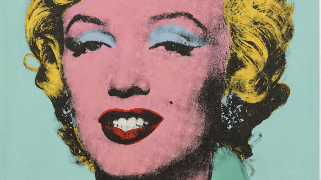 'Shot Sage Blue Marilyn', de Andy Warhol . Foto: Christie's.