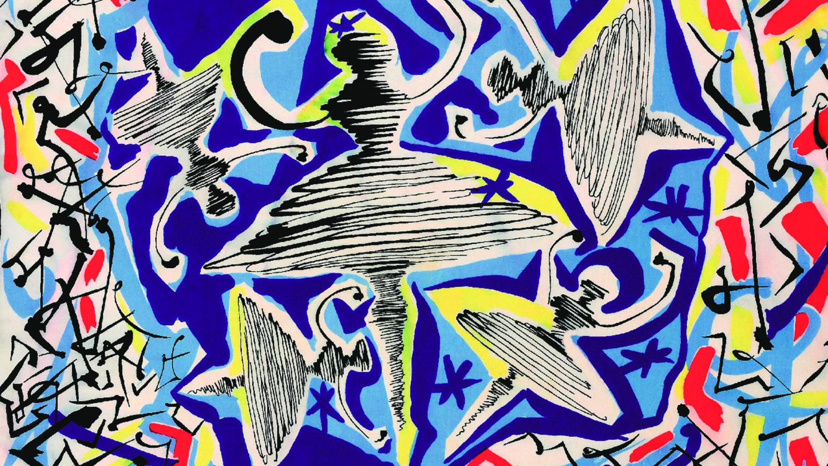 Salvador Dalí: 'Bailarina', 1946-47. Salvador Dalí, Fundació Gala Salvador Dalí, VEGAP, La Coruña, 2022