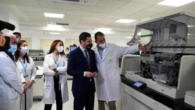 El presidente de la Junta de Andalucía, Juanma Moreno.