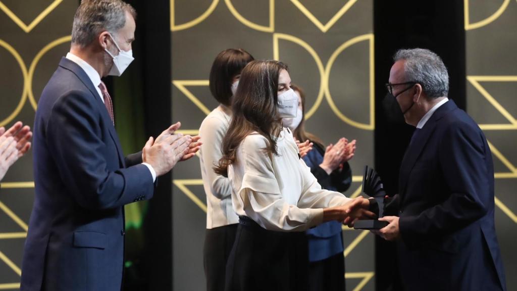 Entrega del premio este lunes.