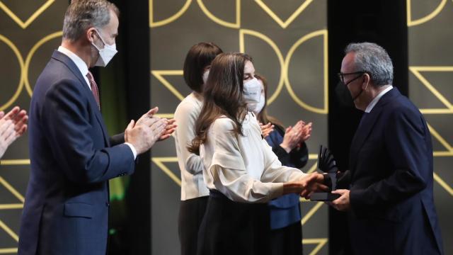 Entrega del premio este lunes.