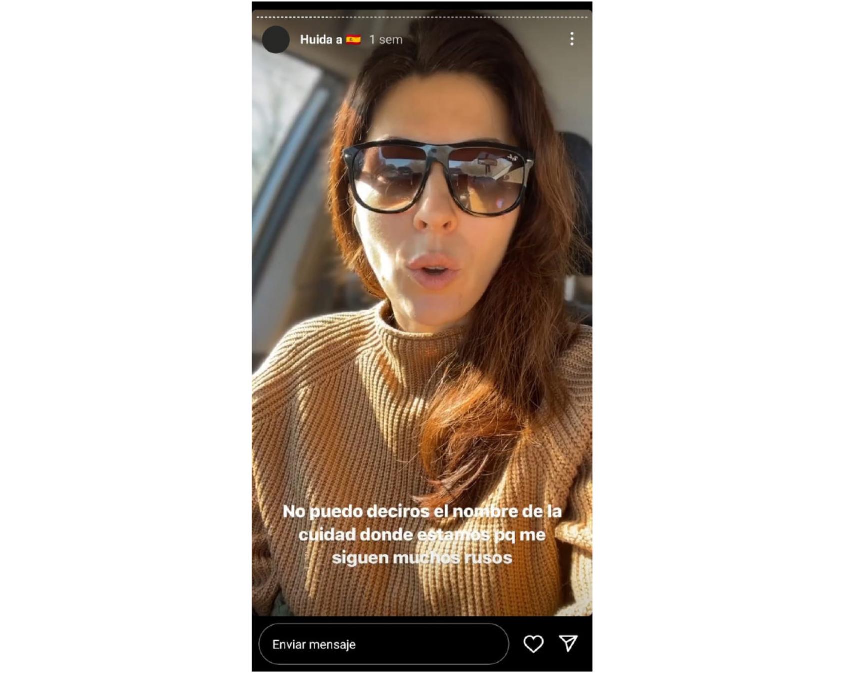 Publicación de Instagram de Natasha Ivzhenko.