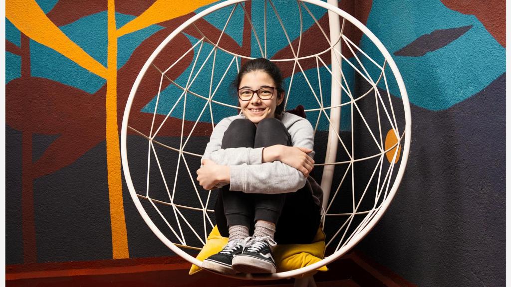 Olatz Rodríguez ahora tiene 18 años y sigue trabajando en su enfermedad.