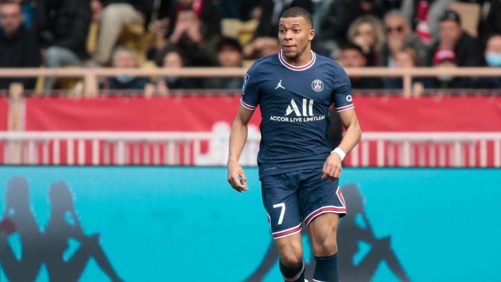 Kylian Mbappé, con el PSG