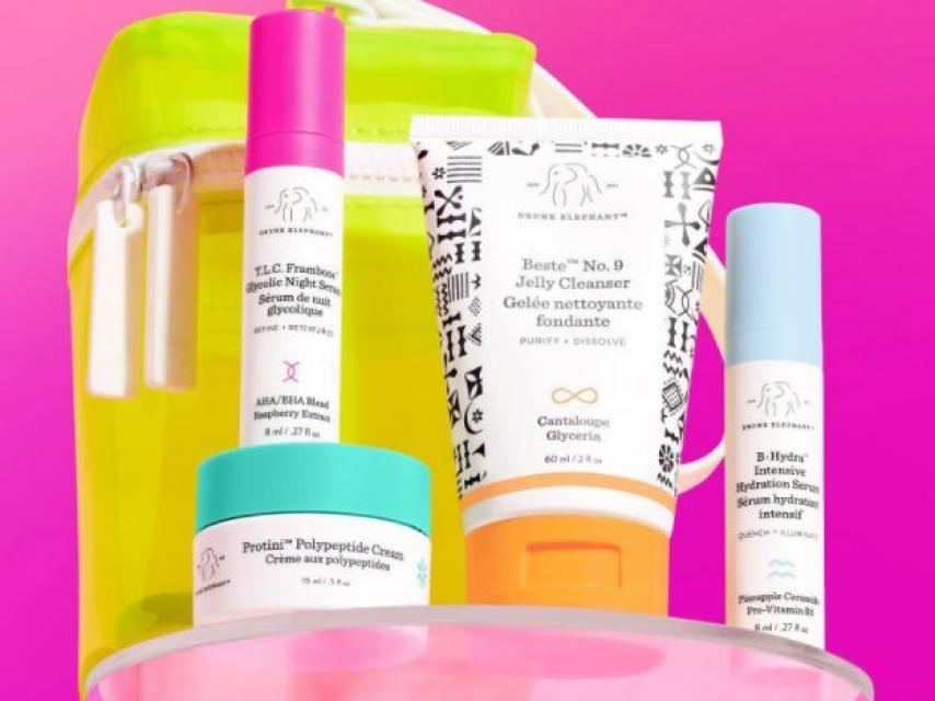 El estuche con cuatro productos de Drunk Elephant.