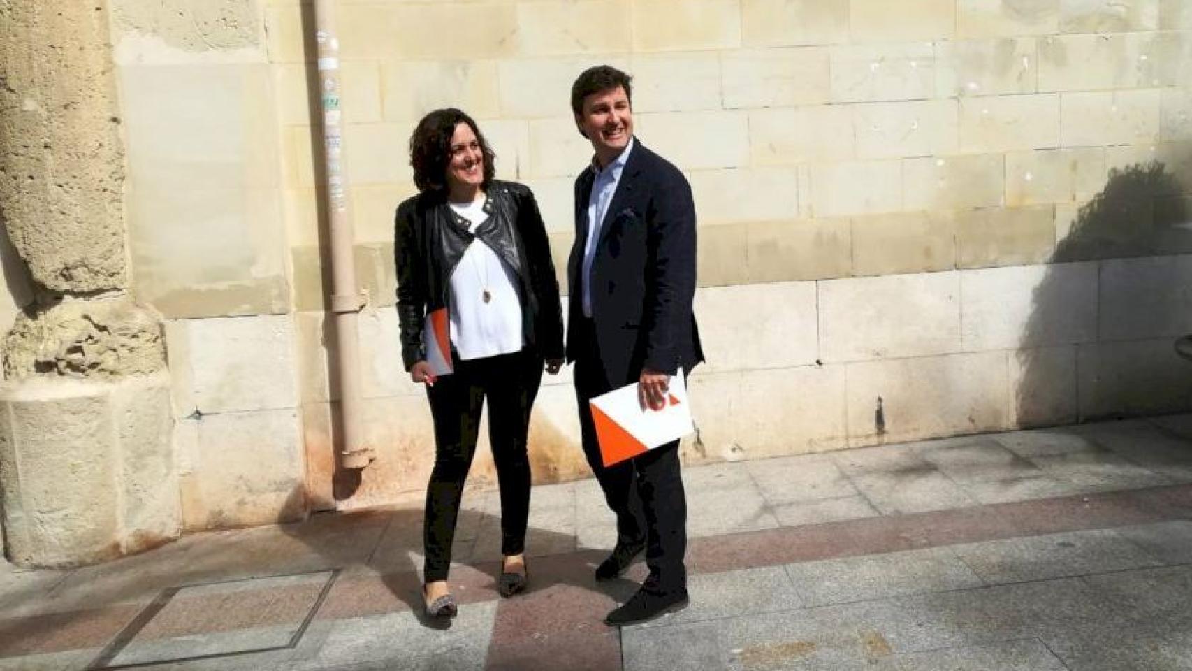 Eva Crisol y Eduardo García-Ontiveros en una imagen de archivo.