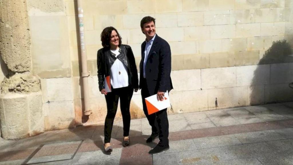 Eva Crisol y Eduardo García-Ontiveros en una imagen de archivo.