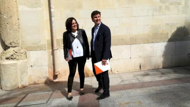 Eva Crisol y Eduardo García-Ontiveros en una imagen de archivo.