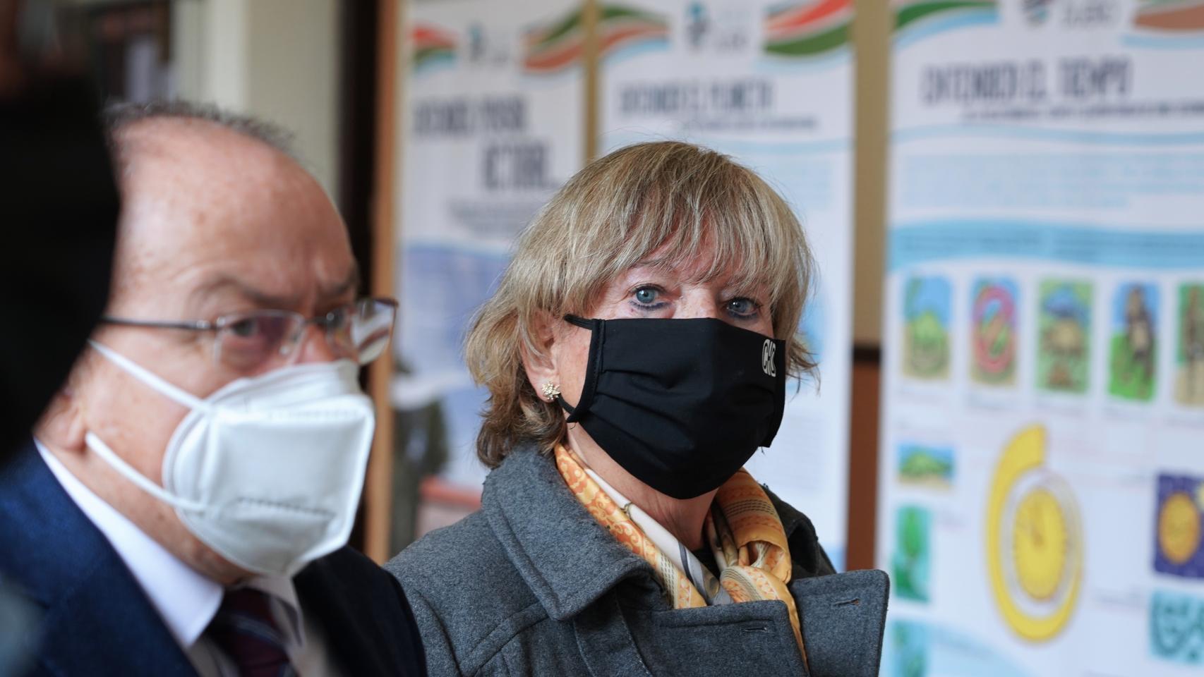 La presidenta de la CHD, Cristina Danés.