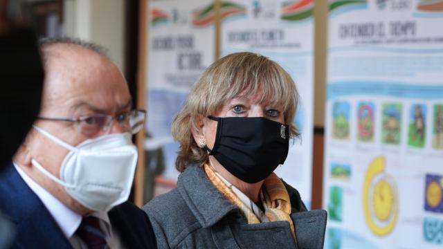 La presidenta de la CHD, Cristina Danés.