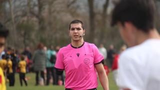 David García de la Loma durante el partido