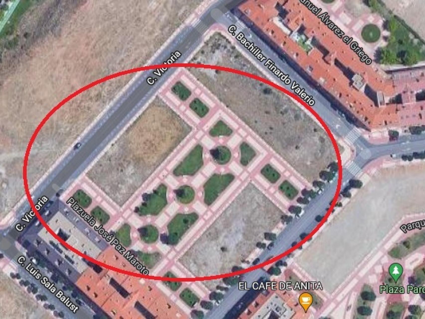 Lugar donde se encuentra la parcela en Pizarrales