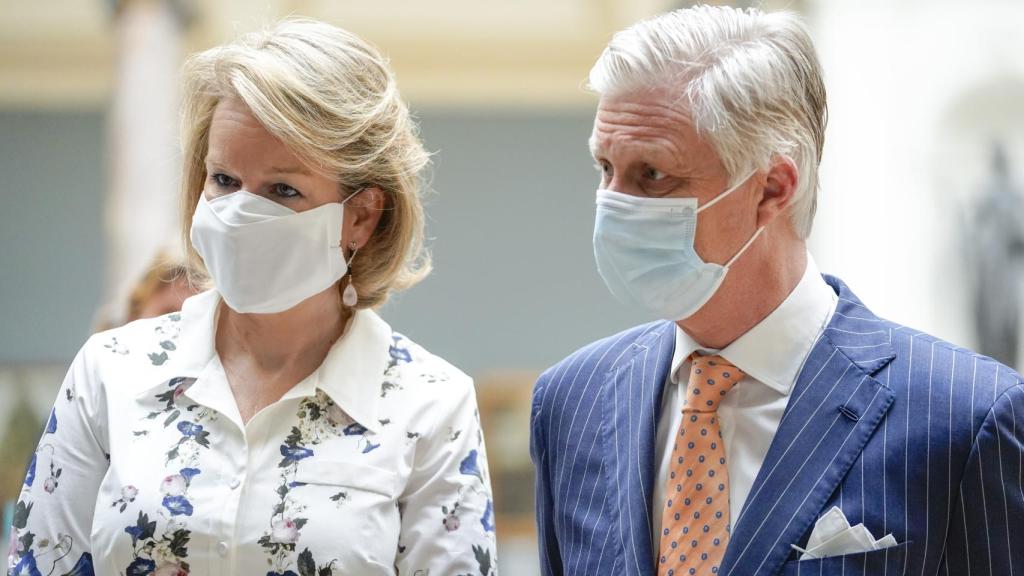 Los reyes, Felipe y Matilde de Bélgica, en una imagen de archivo fechada en mayo de 2020.