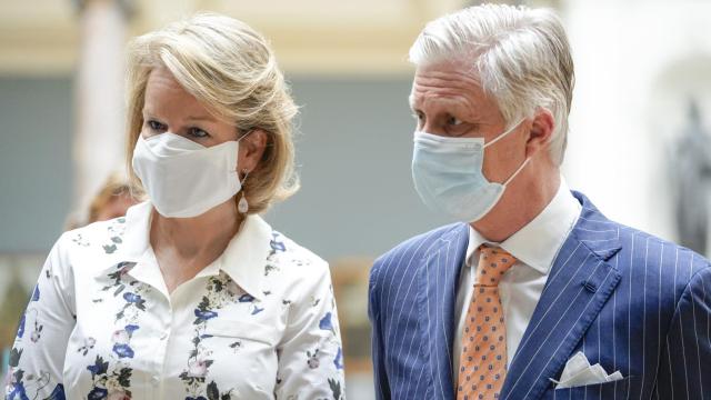 Los reyes, Felipe y Matilde de Bélgica, en una imagen de archivo fechada en mayo de 2020.