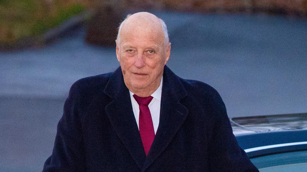 El rey Harald de Noruega en una imagen de archivo en noviembre de 2021.