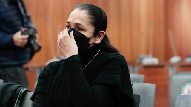 La cantante Isabel Pantoja en los juzgados de Málaga este martes 22 marzo de 2022.